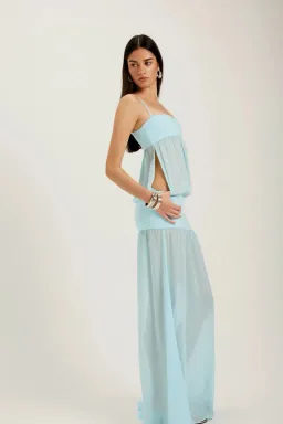 ANCE GRIA ROMEO DRESS AQUA - XS for rent on The Volte - image 6