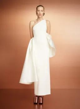Solace London Calla Maxi Dress in White  for rent on The Volte - image 2