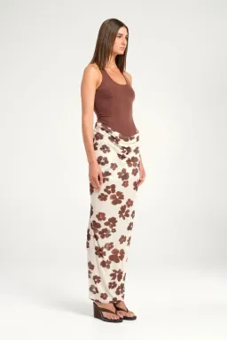 BENNI PIPER MAXI DRESS - COCO BLOSSOM - size 10 for rent on The Volte - image 2