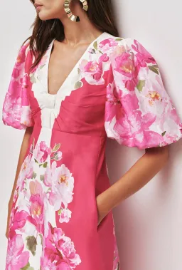 OVERFLOW KNOTTED MIDI DRESS for rent on The Volte - image 2