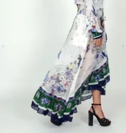 Camilla Gentle Moon Blouson sleeve Wrap Dress Size XL NWT RRP $ 899 for rent on The Volte - image 16