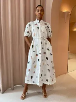 Alemais Hera Midi Dress Size 10 for rent on The Volte - image 7