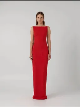 Effie Kats Gabi Gown - Red for rent on The Volte - image 1