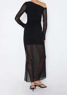 Bec & Bridge FAE ASYM L/S DRESS BLACK 8 for rent on The Volte - image 2