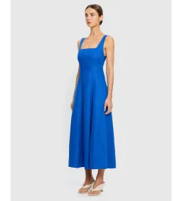 Kivari Elise Midi Dress Cobalt Size AU 10 for rent on The Volte - image 2