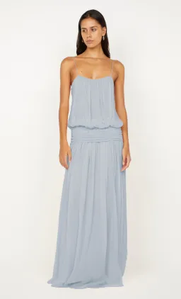 Camille Blouson Dress in Cloud Blue for rent on The Volte - image 1