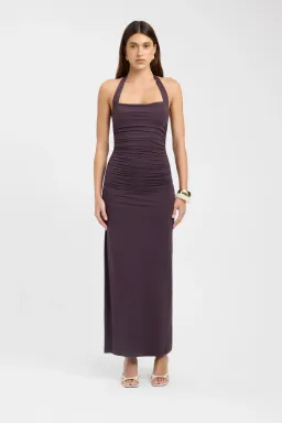 Kookai Hailey Halter Dress in Brown Size XS/S for rent on The Volte - image 1