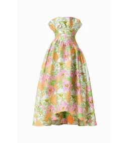 Elliatt Laurel Sleeveless Maxi Dress in Green Floral Size 10 for rent on The Volte - image 6