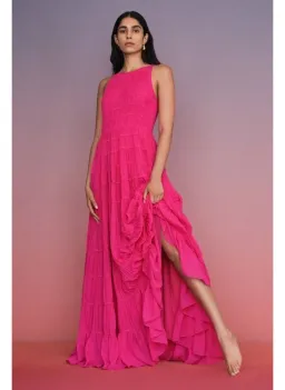 Aje Rosewood Ruched Maxi Dress for rent on The Volte - image 2