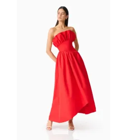 Elliatt Laurel Sleeveless Maxi Dress Red Size AU 16 for rent on The Volte - image 1