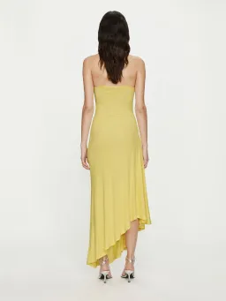 Christopher Esber Delphin Lace Rib Cami Dress Zest White Size 6 for rent on The Volte - image 2