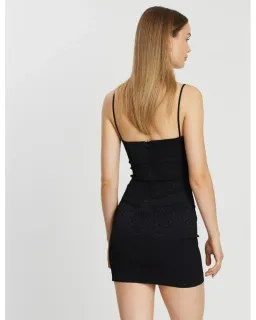 Bec & Bridge Ze'bre Mini Dress Black Size AU 8 for rent on The Volte - image 4