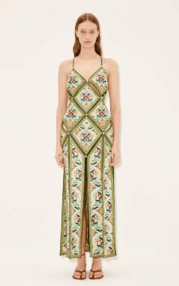 Alemais cece midi slip dress exclusive Size 10 for rent on The Volte - image 1