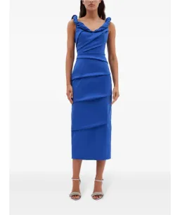 Rachel Gilbert Asha Dress Blue 3/AU12 for rent on The Volte - image 4