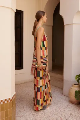 Alemais Marjorelle Embellished Midi Dress for rent on The Volte - image 4