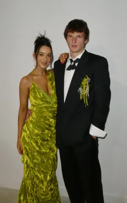 A.W.A.K.E Mode Asymmetrical dress in Citron, Size 34 for rent on The Volte - image 5