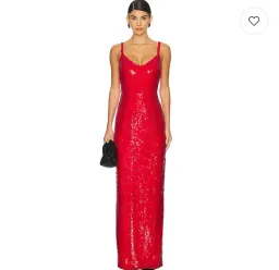 L'Agence Karma Sequin Maxi dress  for rent on The Volte - image 1