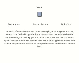 ARCINA ORI FERNANDA DRESS BLUE IN S for rent on The Volte - image 9