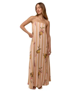 Palm Noosa Alessia Maxi Dress Citrus Stripe Size 10 for rent on The Volte - image 2