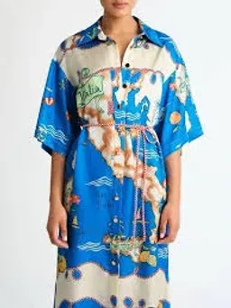 Sheike Isla Shirt dress size 8 for rent on The Volte - image 3