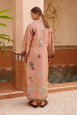 Alemais LAURENCE WRAP MIDI DRESS Size 14 for rent on The Volte - image 3