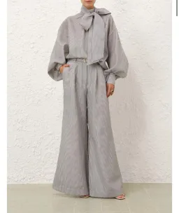 Zimmermann hypnotic blouse and pant set for rent on The Volte - image 1