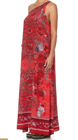 Camilla Pirate Punk One Shoulder Kaftan with Neckband  for rent on The Volte - image 1