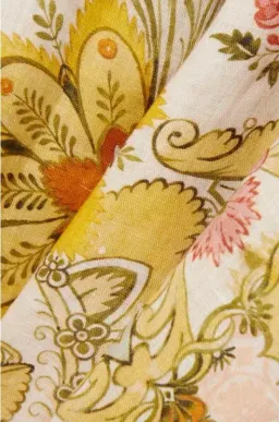 Zimmermann Laurel Floral Linen Kaftan Size 1 Fits to Size 12 AU for rent on The Volte - image 5