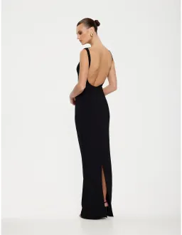 Effie Kats Verona Gown Black Formal Size 6 for rent on The Volte - image 2