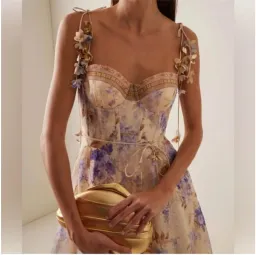 Zimmermann Dawning Corset Picnic Midi Size 0 for rent on The Volte - image 7