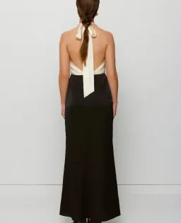 The Wolf Gang Oahu Slip Dress Black Size 12 for rent on The Volte - image 2