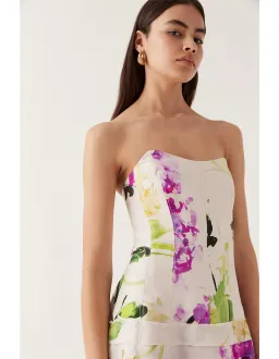 Aje Victoria Gown Dress | Size AU 14  for rent on The Volte - image 3