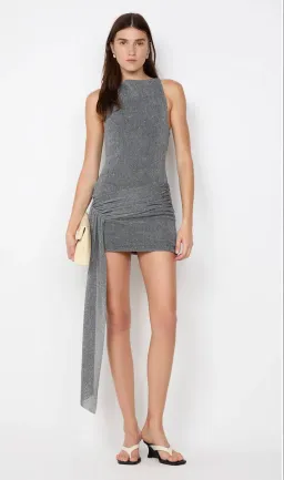 Bec & Bridge Astra Drape Mini Dress - size 6 for rent on The Volte - image 2