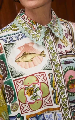 Alemais Tommasina Shirt Dress with pockets Size 12 but fits 14: for rent on The Volte - image 6