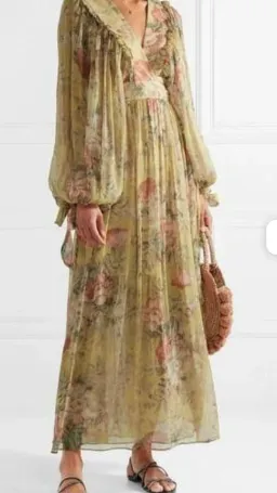 Zimmermann Melody Wrap Maxi Dress s.0 / 8 for rent on The Volte - image 6