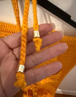 Meshki Island Dress orange Xs or 6  for rent on The Volte - image 6