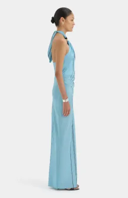 Rioja Halter Scarf Maxi Dress by SIR The Label for rent on The Volte - image 2