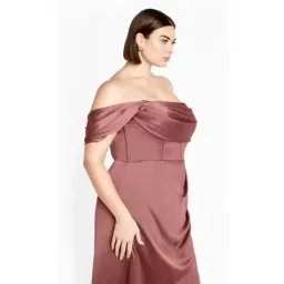 City Chic forbidden love maxi dress size 16 - Rose for rent on The Volte - image 3
