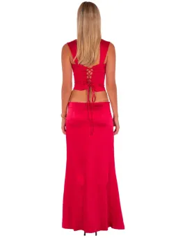 I Am Deliah Valerie Set Cherry 8 XS/S for rent on The Volte - image 2