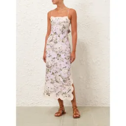 Zimmermann Acacia Scallop Midi Dress - Size 6 for rent on The Volte - image 3
