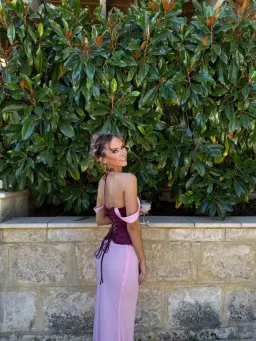 Scarlett Set (I AM DELILAH) - Berry size S/M for rent on The Volte - image 4