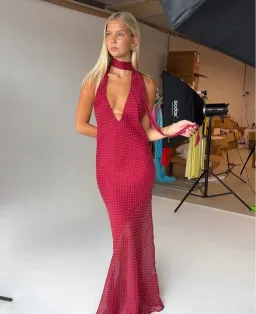 I Am Delilah Jasmine Maxi Wine Size S for rent on The Volte - image 1