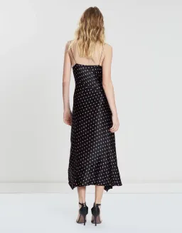 Bec & Bridge Kylie Midi Dress Pink Polka Dot Print Size 10 for rent on The Volte - image 3