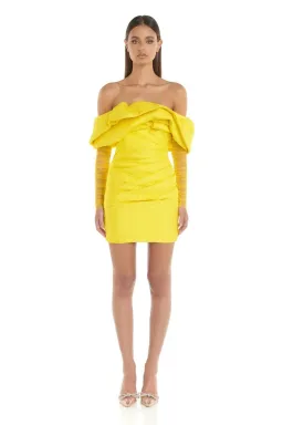 ELIYA THE LABEL OSCAR DRESS YELLOW SIZE XS for rent on The Volte - image 2