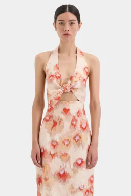 Sir The Label Fiorella Midi Dress size 2 / 10 for rent on The Volte - image 2