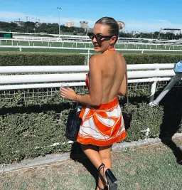 SIR. Ramona Wrap Mini Dress Size 0 (6) for rent on The Volte - image 2