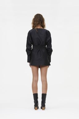 Manning Cartell Pumped Up Mini Dress Black Size 6  for rent on The Volte - image 3