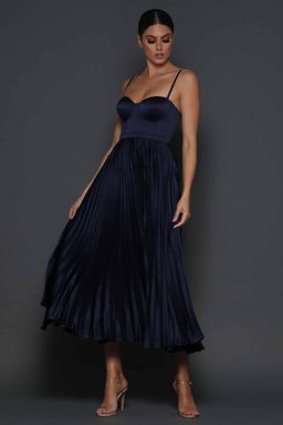 Elle Zeitoune Navy Milan Dress  Size 10 for rent on The Volte - image 1