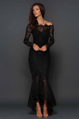 Elle Zeitoune  Marchesa Black Size 8 for rent on The Volte - image 1