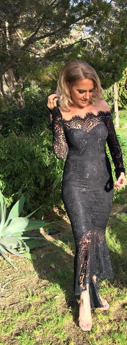 Elle Zeitoune  Marchesa Black Size 8 for rent on The Volte - image 3